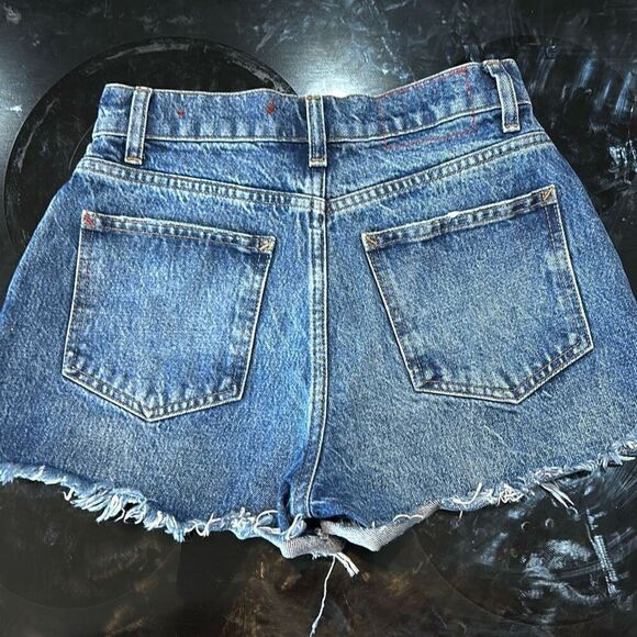 Marine Layer‎ Sasha Denim cutoff Jean Short women’s size 26 - Picture 2 of 11